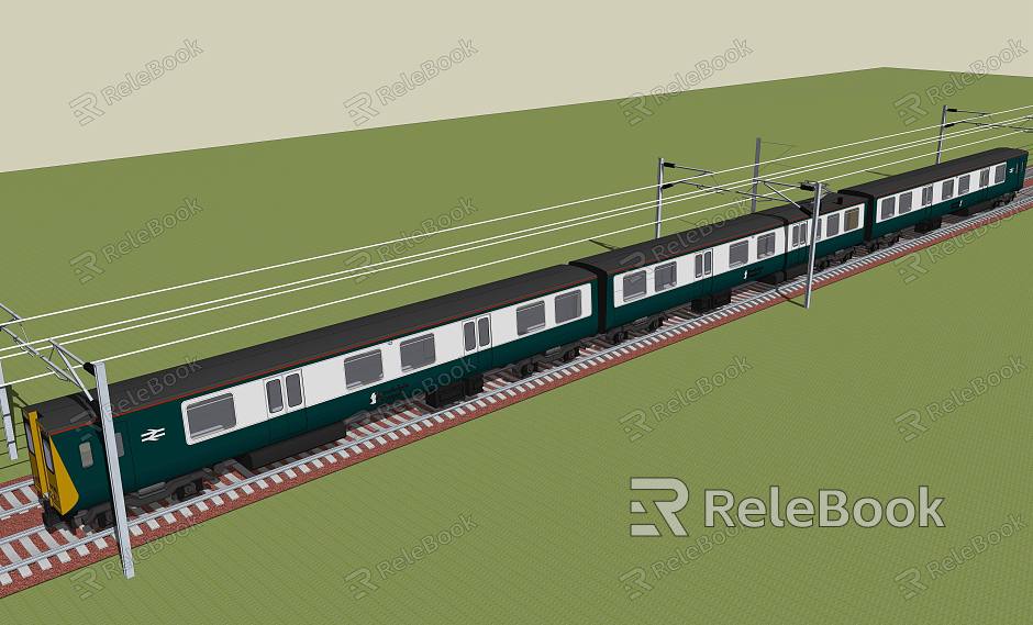 light rail tram model