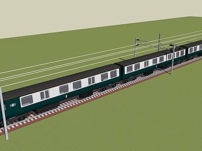 light rail tram model