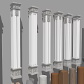 Pillar 3d model
