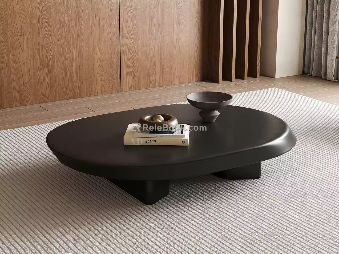 Middle Ancient Style Coffee Table 3d model