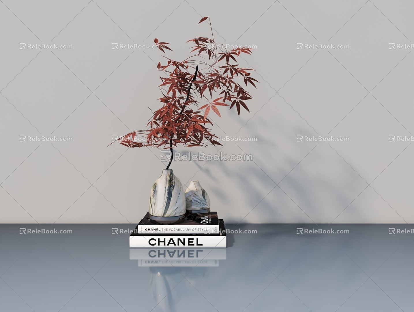 Chinese Ornaments Pendant Chinese Vase Chinese Tea Ceremony 3d model