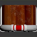 Vintage Jukebox With Red And White Retro Design And Decorative Details
