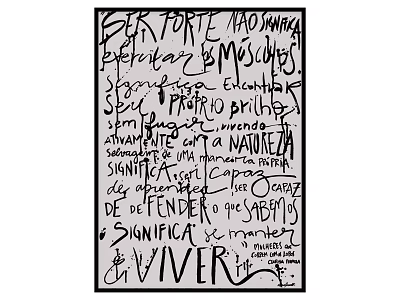 Handwritten Graffiti Text On Black Background With Various Spanish Words And Phrases 3d model