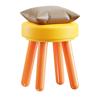 Modern Casual Chair Cartoon Casual Chair 3d model