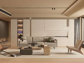 Living room 3d model