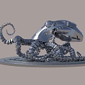 meta-cosmic machinery octopus machine age 3d model