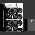 Modern mining machine mining machine 3d model