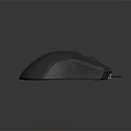Ergonomic Black Wired Mouse With Sleek Design Comfortable Grip And High Precision Sensor 3d model