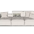 Modern Multiplayer Sofa 3d model