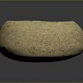 Natural Rustic Stone Decorative Bowl With Round Shape And Rough Textured Surface For Home Interior