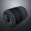 Professional Computer Camera Lens With High Resolution And Black Optical Design