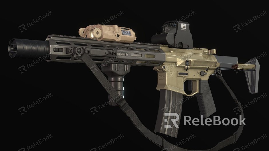 Weapons Honey Badger Rifle model