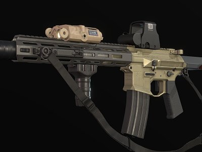 Weapons Honey Badger Rifle model