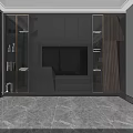 Modern Living And Dining Room Interior With Sofa Coffee Table TV Wall And Piano