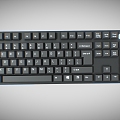 Keyboard Mechanical Keyboard Ergonomics Keyboard Computer Accessories Low Face Number Low Model Simple Model Game Sub-era Film and Television Level Super Realistic High Precision 3d model