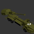 Archer Artillery Vehicle 3d model