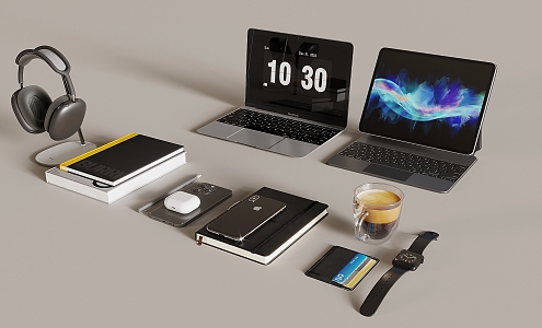 Laptop 3d model