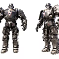 Industrial LOFT Robot Armored Robot 3d model