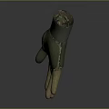Gloves Handguard Realistic Model Cartoon Model 3d model