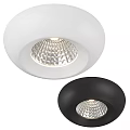 Stylish Recessed Downlights Spotlights In White And Black For Modern Home Lighting