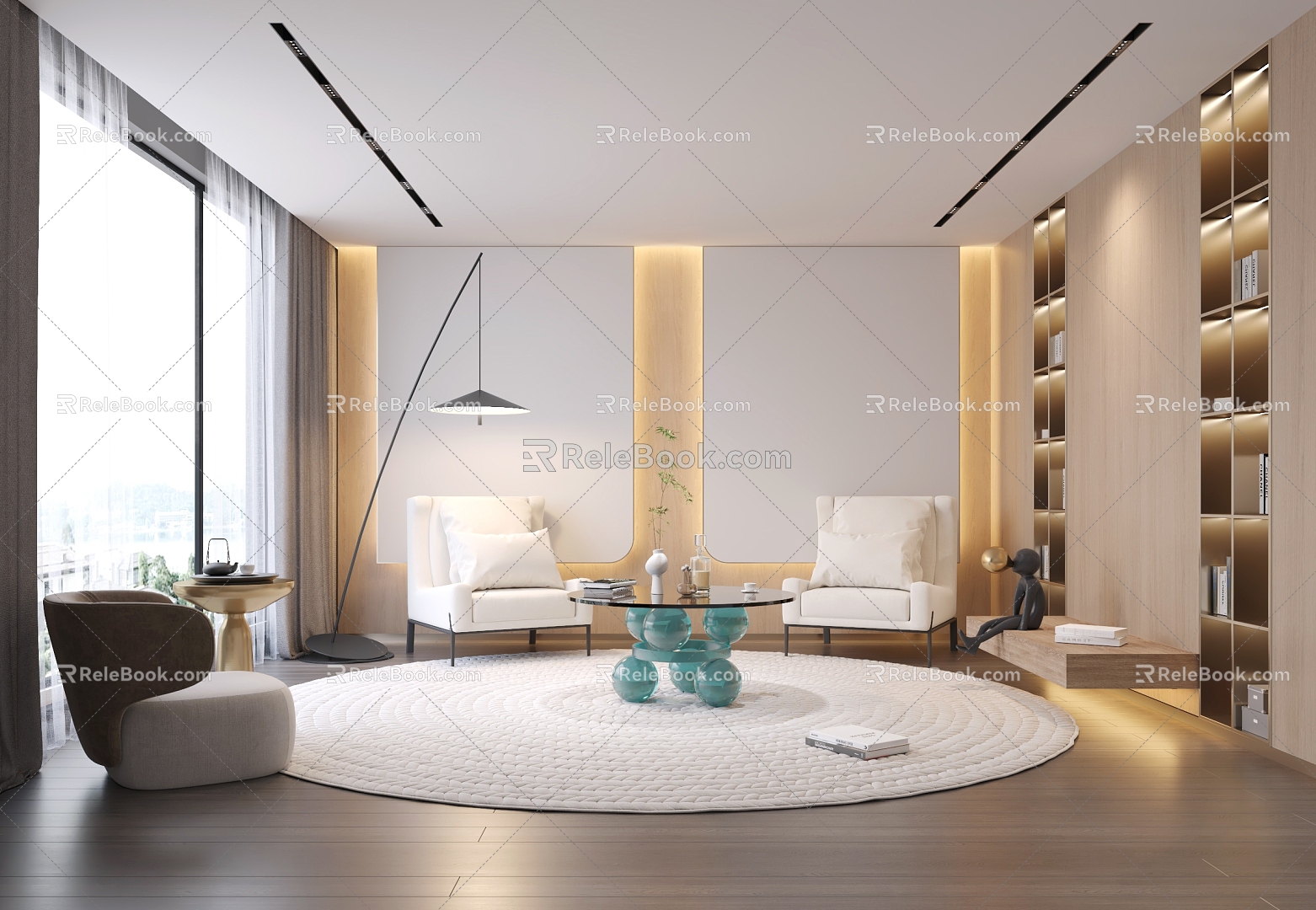 Living room 3d model