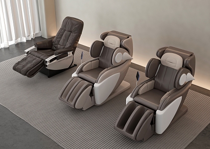 massage sofa massage chair 3d model