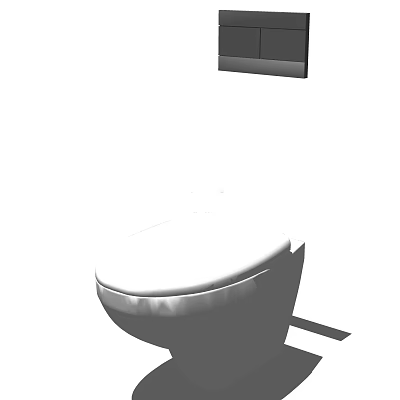 Modern toilet 3d model Modern toilet 3d model