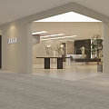 CLAIRE DE LUNE Clothing Store Modern Interior With Display Racks Plants And Fashion Apparel