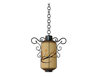 lantern chinese lantern 3d model