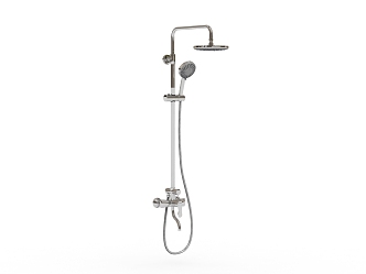 Modern Shower 3d model