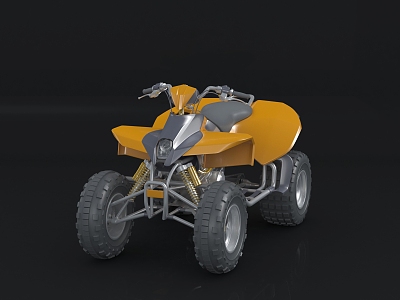 Modern Motorcycle 3d model