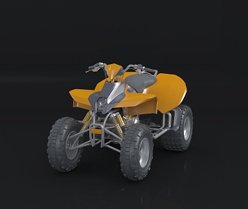 Modern Motorcycle 3d model