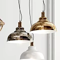 Vintage And Modern Pendant Lights With Metal Glass Shades For Interior Home Decor