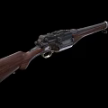 Weapon rifle prototype 3d model