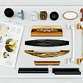 Modern Handle Door Handle 3d model