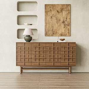 Middle Style Sideboard 3d model