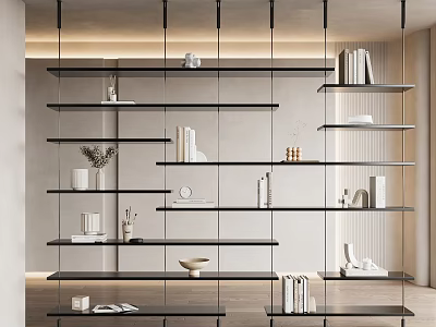 Modern Decorative Rack Decorative Rack Decorative Cabinet 3d model