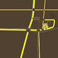 Modern Industrial Park Campus with Modern Buildings Lush Greenery Plaza Space Pedestrians and Vehicles