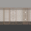 Screen partition 3d model