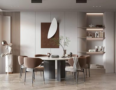 Modern Restaurant 3d model