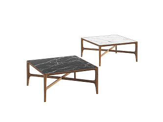 Modern Corner Table Simple Corner Table 3d model