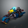 Jet Motorcycle Sci-Fi Motorcycle Concept Motorcycle Flying Car Space Flying Car Space Motorcycle 3d model