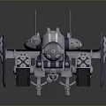 Mech Warrior Mech Soldier Machine Battlearm Mechanical Battlearm Machine Fighter Robot 3d model