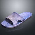 Comfortable Home Slippers With Striped Design For Indoor Daily Use