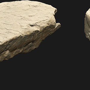 Stone Rock Desert Stone Mountain Cliff Shale Mountain Big Mountain Cliff 3d model