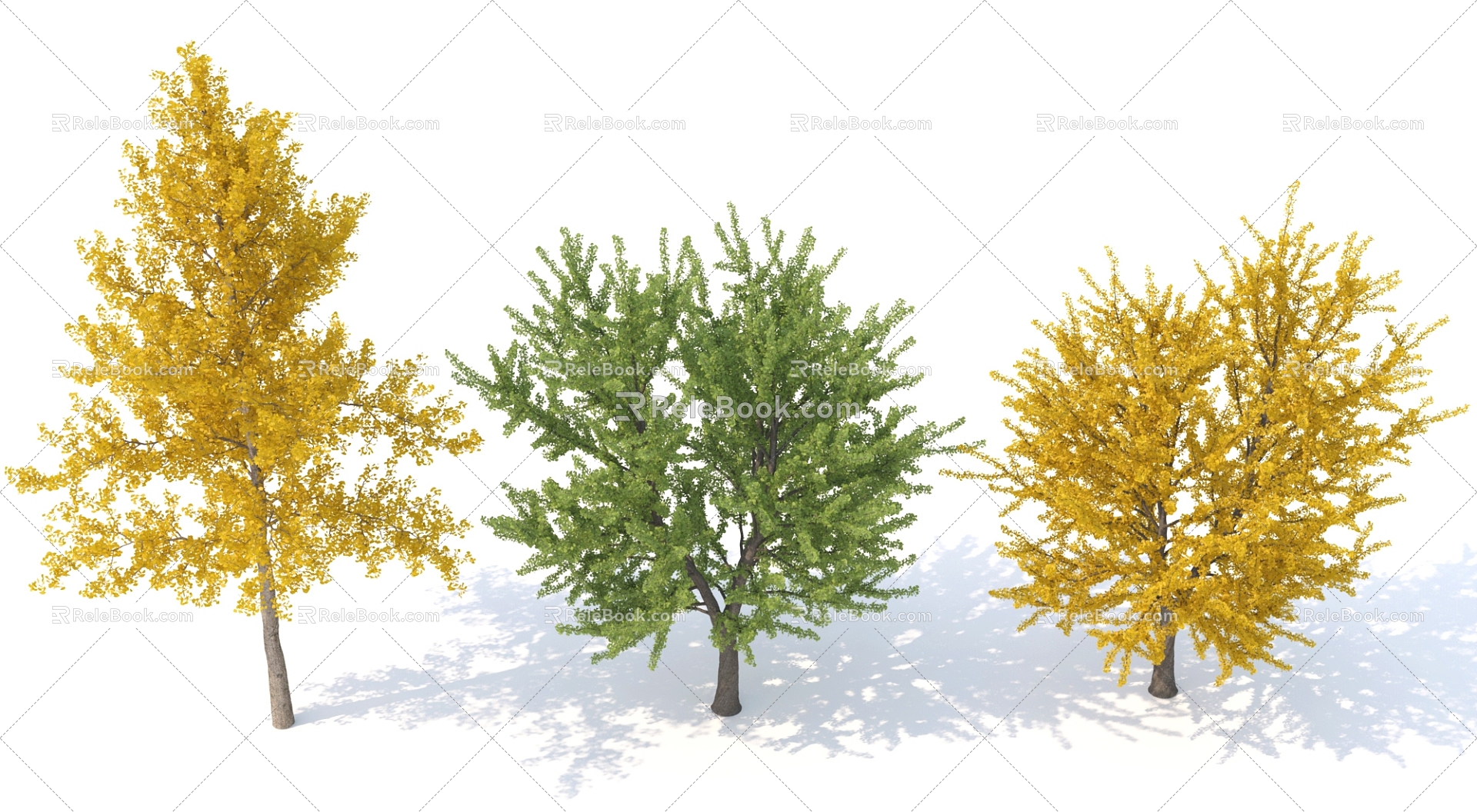 Tree Landscape Tree Landscape Tree Courtyard Tree Tree Combination Big Tree Summer Tree Autumn Tree Garden Tree Pine Tree Park Tree Outdoor Tree 3d model