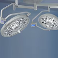 Double Head LED Surgical Lights With Digital Display For Operating Room Medical Equipment