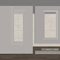 Entrance partition 3d model