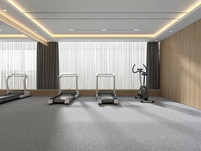 Modern Gym 3d model