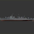 Modern Warship Ship Warship 3d model